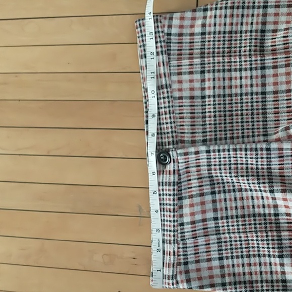 Free People Carnaby Plaid Pant in Orange Combo - Picture 6 of 6